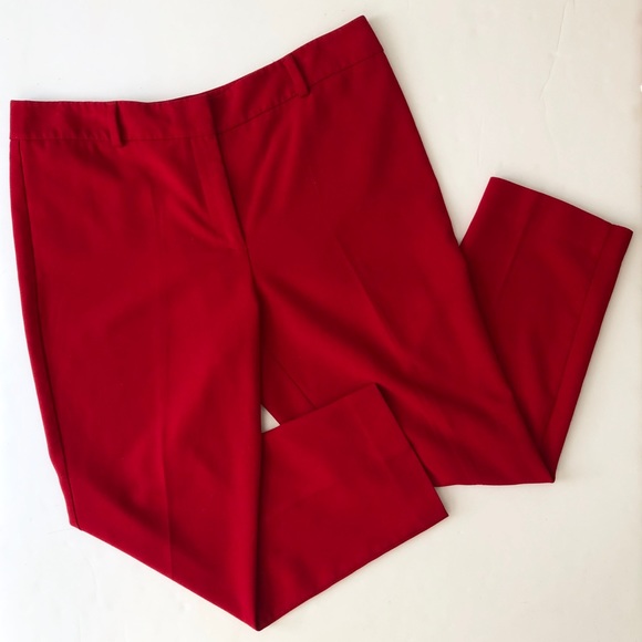 Ann Taylor Pants - Ann Taylor Signature Dress Pant in Red